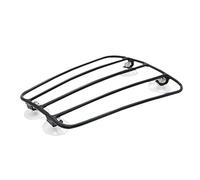 Porte-bagages universel pour carburant moto, barre chromée, avec ventouses puissantes, robuste et facile à installer