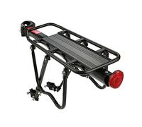 Porte Bagages Vélo Porte Bagages de Selle de Vélo, Universel réglable Transporteur Porte Bagages arrière de vélo Arrière VTT Fixation Tige de Selle