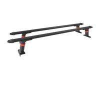 Porte-Bagages Voiture Barres Transversales Universelles Lit Camionnette Plate-Forme Support Chargement Robuste en Aluminium pour Ford pour F150 pour Raptor pour Ranger Galerie Toit(with Roller)