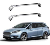 Porte-Bagages Voiture pour Ford Focus Estate 2011 2012 2013 2014 2015 2016 2017 2018, Voiture Porte Bagages Transversales Galerie,Galerie Toit, Barres Toit avec Serrure.
