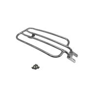 Porte-Bagagessiège Arrière Moto Porte-Bagages Arrière De Moto Noir/chromé pour BMW R18 Classic R 18 100 Ans 2020 2021 2022 2023 2024(Chromed)