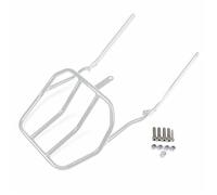Porte-Bagagessiège Arrière Moto pour BMW R18B R18TC R18 TC R 18 B 2021 2022 2023 Accessoires Moto Support De Porte-Bagages De Siège Arrière Sacs De Bagages Arrière(Chrome)