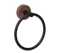 Porte-bague serviette à main murale pour salle de bain porte-serviette à main en acier inoxydable sans espace de forage espace de serviette de main pour une petite salle de bain serviette à main