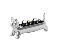 - Porte-bagues en zinc en forme d'animaux Chat