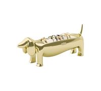 - Porte-bagues en zinc en forme d'animaux Chien teckel