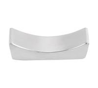 Porte-baguettes antiadhésif réutilisable en acier inoxydable 304, design élégant et élégant, durable, antirouille pour la maison, la cuisine, le restaurant, argent 5,8 cm