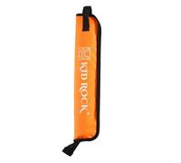 Porte-baguettes compact avec deux compartiments pour garder votre équipement organisé (orange)