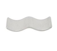 Porte-baguettes en acier inoxydable, double usage, antiadhésif, élégant, support de repose-baguettes pour cuillère et fourchette (Argent)