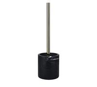 Porte-Balai de Toilette en marbre, Naturel avec Base Brosse de Toilette à Plancher Nordique Salle de Bains pour ménage Design Chic 10.8cm*37cm*12cm