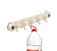 Porte-balai et serpillère | Exécution lourde Ventouse Racks de rangement multifonctionnels robustes - Organisateur d'outils de nettoyage ménager,Pour la maison, le bureau, l'appartement, la chambre à