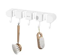 Porte-balai robuste pour outils de jardin | Organiseur mural pour outils de jardin - Solutions de rangement robustes pour placard, salle de bain, cuisine, buanderie