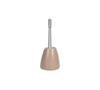 Spirella Brosse WC Porte-Balai Toilette Pot à Balai „Etna“ Ensemble WC à Poser Apparence Pierre Naturelle en Céramique 17x13x38cm Bahama Beige
