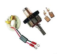 Porte-balais de carbone 638895-7 avec armature 619372-8 et CB440 - Compatible avec BTD140 DTD146 BTD142 - Kit de réparation de moteur de perceuse filaire pour impact