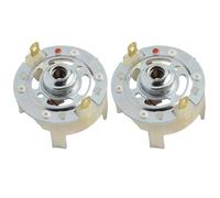 Porte-balais de carbone de rechange pour moteurs RS775 RS750 RS755 et fonctionnels (2 porte-balais de carbone avec feuille métallique)