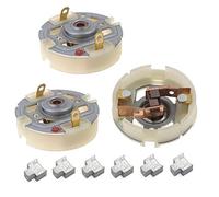 Porte-balais de charbon pour perceuse électrique et 6 brosses RS550/555 | Le remplacement des balais de charbon usés peut aider à restaurer le fonctionnement normal du moteur et le frein électrique