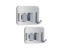 Porte-balais et organisateur en acier inoxydable pour maison, cuisine, garage Vendos85