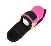 Porte-balles de avec Pochette Utilitaire en Tissu pour Ceinture(Rose)