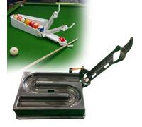 Porte-balles de billard de précision, support d'entraînement pour entraînement en solo, peut contenir 9/15 balles, supports triangulaires de piscine pour précision et contrôle des queues, outil