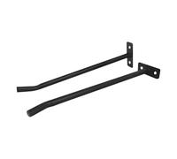 Porte-ballon De Yoga - Support De Mur De Balle D'exercice À 2 Paires | Rack De Mur De Rangement En Métal Pour Ballon De Basket | Racks De Studio De Gymnase Sportif Porteurs, Accessoires De Fitness