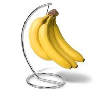 Porte-banane En Métal Avec Cintre De Raisin Et Base Ronde | Les Fruits Intemporels Se Comptent Pour La Table À Manger, Le Top De Travail, Le Buffet Ou Le Salon - Accessoires De Ménage Décoratifs Pour