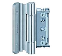 Porte Bande Baka Protect 4010 3D FD msts M. stiftsich. 1satz = 3stk. Acier verz. Argent, 1 Parure