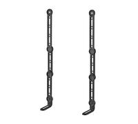 Porte-barre de son pour barres de son jusqu’à 15 kg et TV jusqu’à 90 pouces | Support mural ou de table, réglable en continu, support pour barre de son, montage par le haut ou par le bas, orientable