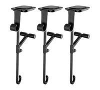 Porte-Bas de Noël | Support Décoratif de Fête | Lot de 3 Supports Ajustables pour Bas de Noël Décorations Manteau Bureau Porte Guirlande
