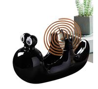 Porte-bâtonnet d'encens en | Décoration de Bureau en Forme d'escargot - Support pour encens - pour Chambre, Salon, Salle de Bain, Cuisine, Patio, Camping et Terrain de Camping