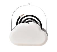 Porte-bâtons d'encens | Support portable pour spirales anti-moustiques | Porte-spirales en forme de nuage anti-flamme pour intérieur et extérieur