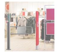 Porte battante automatique, entrée unidirectionnelle en acier inoxydable, accès manuel pour magasins, mécanisme à ressort durable, entrée sécurisée