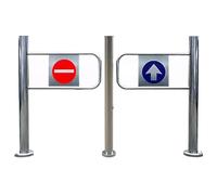 Porte battante automatique pour entrée de supermarché, porte de sécurité d'entrepôt, 150 x 100 cm, combinaison import-export, conception robuste à fermeture automatique pour les espaces de vente au