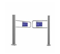 Porte battante, dispositif d'entrée et de sortie à sens unique, les portes doubles ne peuvent être poussées que dans les portes for magasin/bibliothèque(120cm)