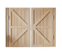 Porte Battante du Salon Comprennent des Charnières, Portes de Saloon en Bois Massif, Faciles À Installer, Demi-portes pour Cuisine, Bar, Salle, Pub(140x100cm(55.1x39.4in))