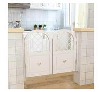 Porte battante en Bois Massif pour café - Porte intérieure cintrée Style Saloon Occidental, Design ajouré, idéale pour la décoration intérieure (Dimensions : 75 x 90 cm, Couleur : Style 1)