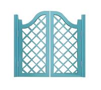 Porte Battante Intérieure à Arceau avec Charnières, Porte de Saloon en Bois Massif pour Entrée Extérieure Jardin Patio, Fermeture Automatique(70x90cm(27.6x35.4in))