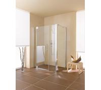 Porte battante Kermi PASA XP 1GR 18020, PX1GR180201PK, Couleur: Argent Mat brillant brillant Verre véritable transparent Nettoyant nettoyant