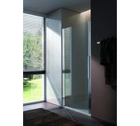 Porte battante Koralle en une pièce pour installation dans une niche myDay NPWA gauche 90 865-905x2000mm, VB02609020AA1, Cabines de douche: Cadre : Argent mat, Verre : ESG