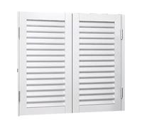 Porte battante rétro à persiennes avec charnières à double action et fonction de fermeture automatique, idéale pour café, bar, comptoir, cuisine