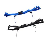 Porte-Bavoir De Sport 2 Pièces Ceintures Taille Élastiques 6 Anneaux Ceinture Course Réglable pour Course À Pied Cyclisme pour Athlètes