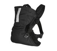 Porte-bébé 3 en 1 pour nouveau-né à tout-petit, siège avant, arrière et hanche, sac à dos de porte-bébé et porte-bébé avec siège réglable, support ergonomique pour bébé de 3,2 à 15,9 kg (noir)