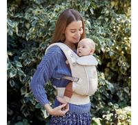 Ergobaby Porte-bébé Adapt pour les nouveau-nés dès la naissance, 3 positions SoftFlex Mesh, porte-bébé ergonomique, porte-bébé, porte-bébé, porte-bébé, beige naturel, 1 unité
