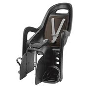 Porte bebe ar sur cadre Polisport groovy rs plus inclinable noir coussin gris