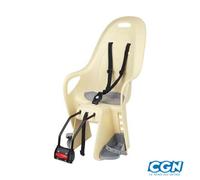 PORTE BEBE AR SUR CADRE POLISPORT KOARI FF MOON YELLOW COUSSIN GRIS