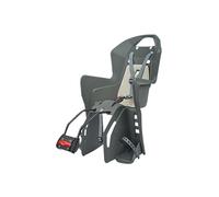 Porte bebe ar sur cadre Polisport koolah ff gris fonce coussin creme