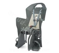 Polisport Siège enfant arrière Move Koolah CFS – jusqu'à 22 kg – pour garçon – Gris/Crème