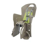 Polisport Porte-bébé arrière Koolah CFS Move - fixation porte-bagage - marron/vert - jusqu'à 22 kg