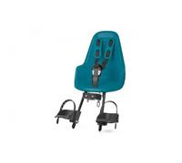 BOBIKE 8012000009 - One Mini siège Avant pour vélos avec Roues de 26" à 29" adapté aux Enfants d'un Poids Maximum de 15 kg avec ancrage dans Le Tube de Direction de Couleur Bleu Bahama