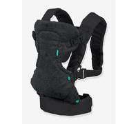 Porte-bébé avec bavoir lavable Flip 4 en 1 noir TU