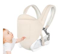Porte-bébé avec sangles, porte-bébé avec sangles pour maman, porte-bébé avec doubles sangles et manipulation mains libres pour les voyages, les tâches ménagères, la promenade