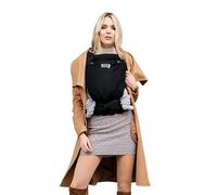 Porte-bébé Basics by KOKADI TaiTai Black - Porte-bébé dès la naissance ✓ Ergonomique ✓ Évolutif ✓ Demi-couffin ✓ Coton bio ✓ Certifié GOTS ✓ Sac gratuit (bébé | 3,5-15 kg)